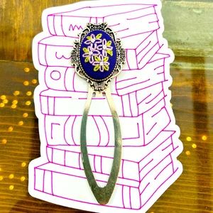 Hand Embroidered Bookmark